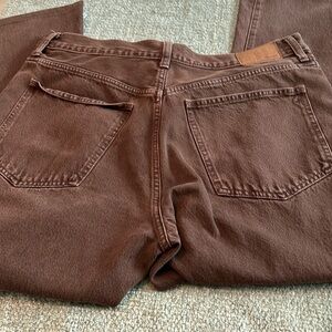 Madewell Brown Jeans